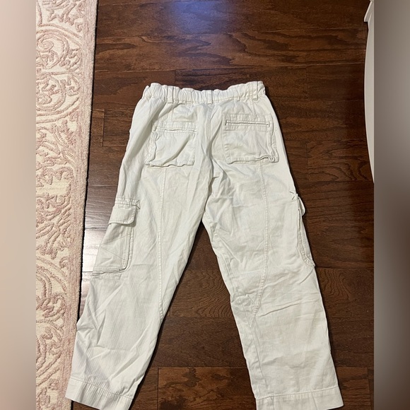 Women’s Free people white Tahiti Cargo Pants - Picture 3 of 3